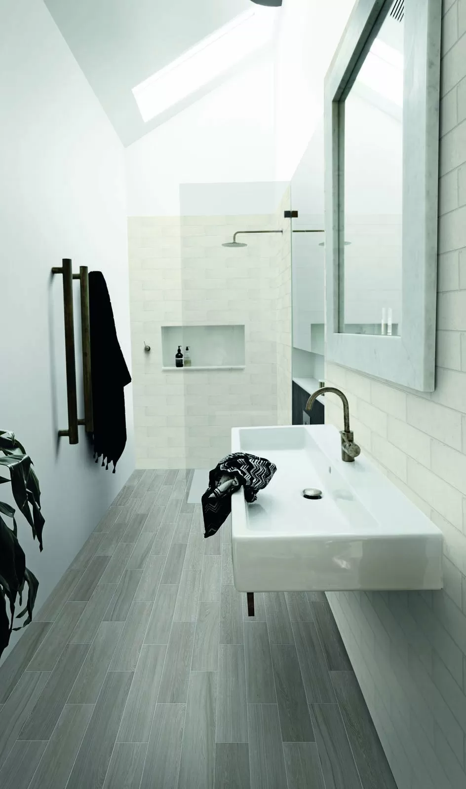 Керамогранит Escape Decoro Antique Grigio 12,5x50