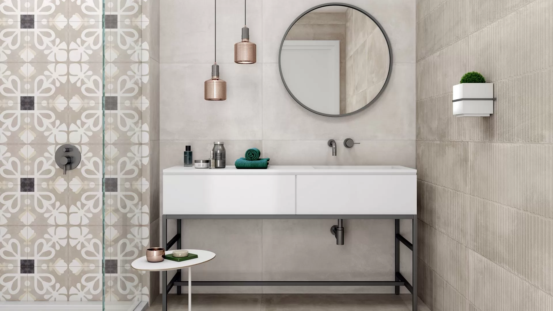 Керамогранит Es. Essen Ash Rect 60x60