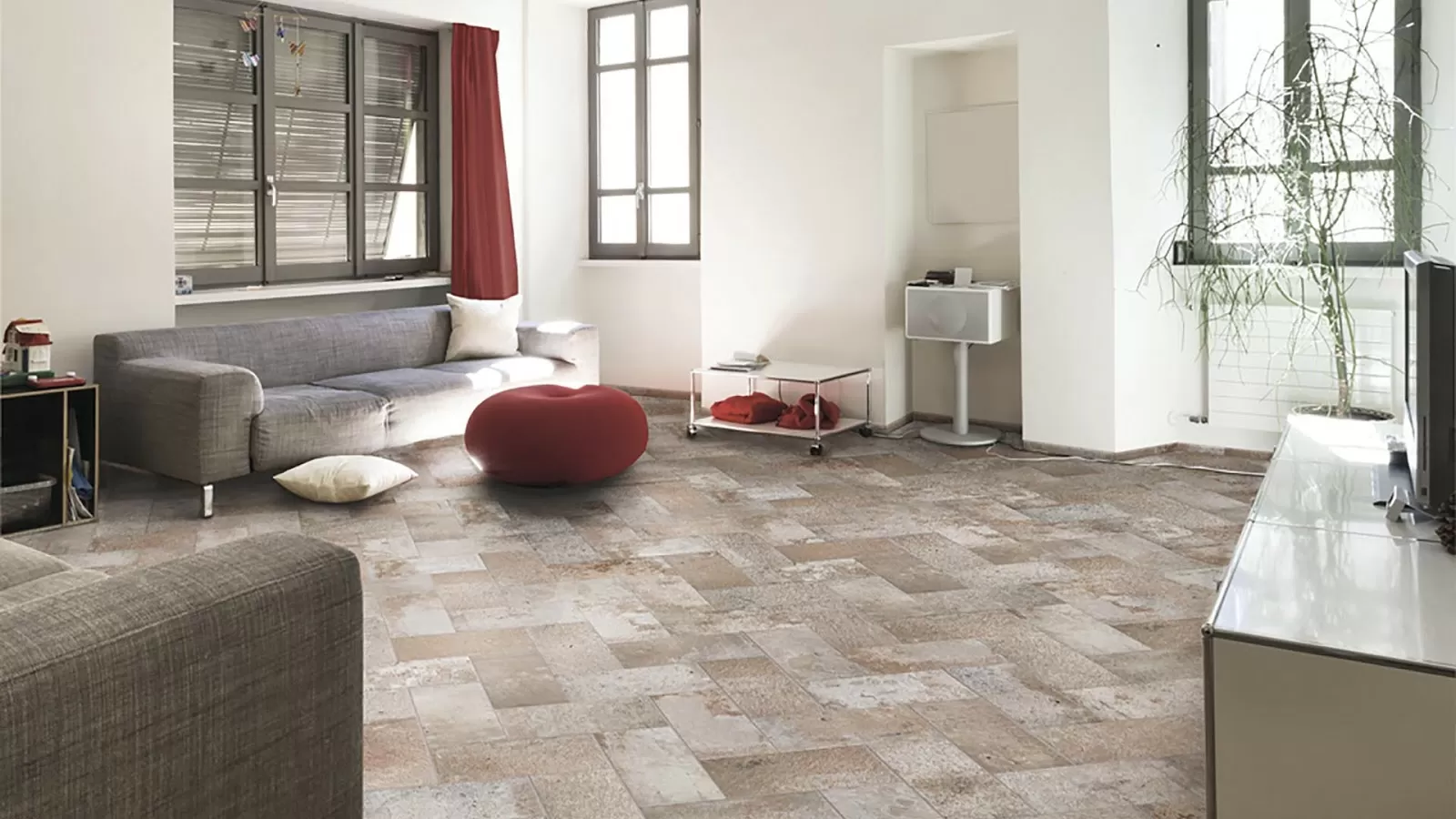 Керамогранит J85669 Bristol Red Brick 6x25