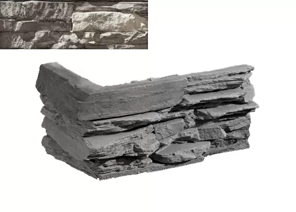 Искусственный камень Угловой элемент Верона 098 20/11x10x3