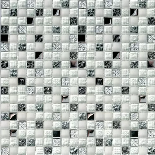 Мозаика Metallica (стекло+камень) 15*15 300*300