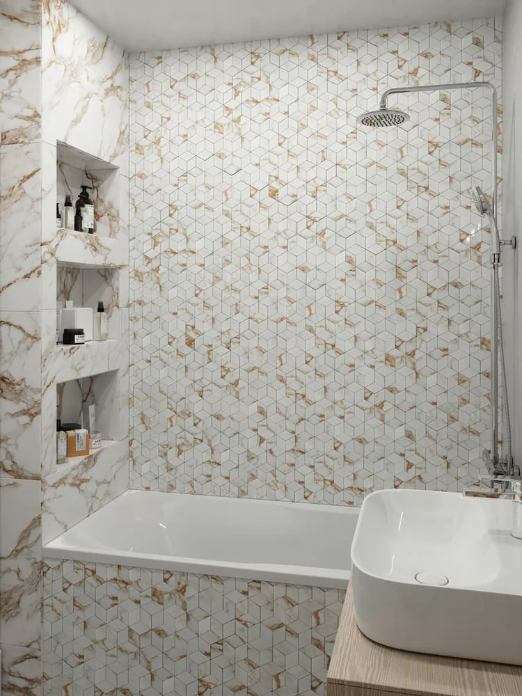 Мозаика Mosaic Daina Beige 300x300