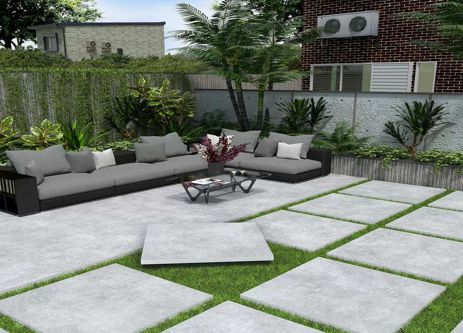 Керамогранит 72051 Jura Light Grey Matt 20mm 60x120