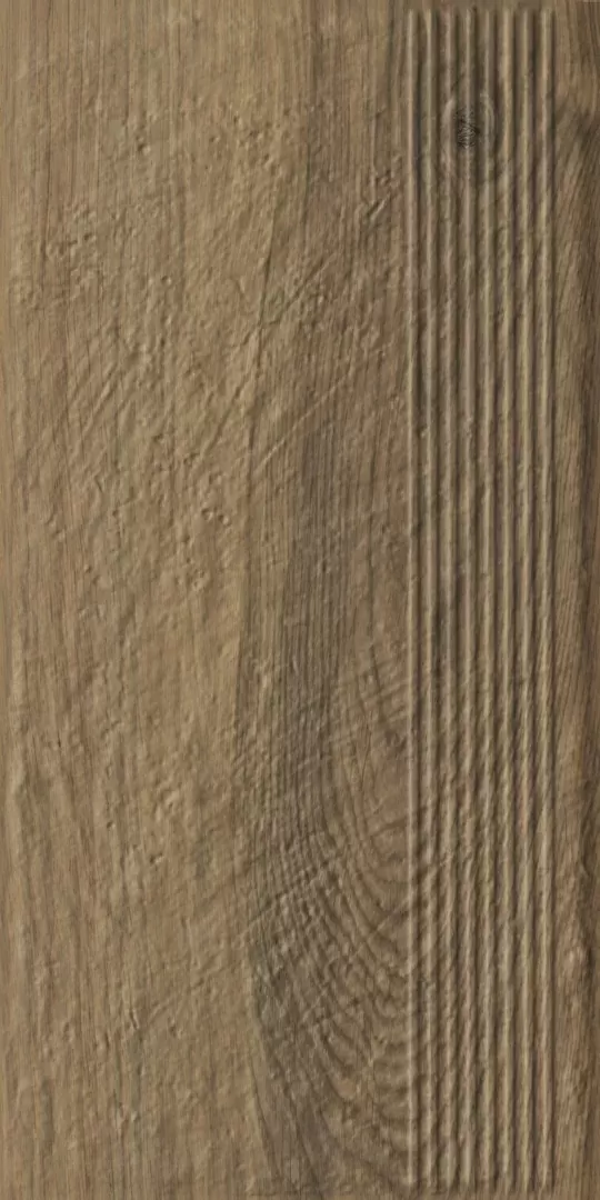 Клинкерная плитка Carrizo Wood Stopnica Prosta Struktura Mat 30x60