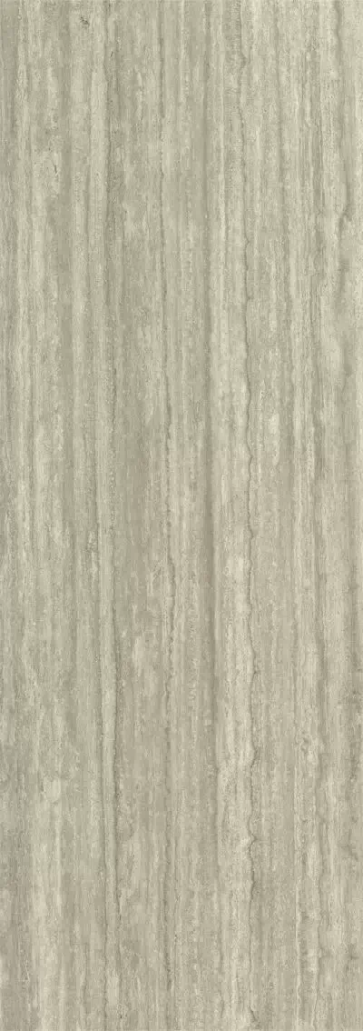 Керамогранит LAMF011871_IT Hado Travertino Silver Bocciardato 1000x3000x5.6
