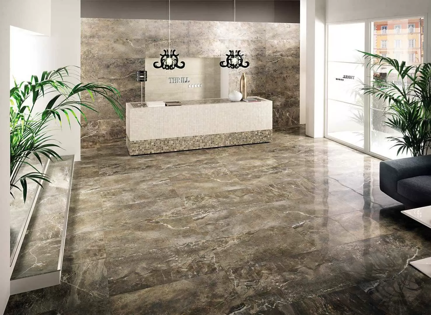 Керамогранит 5L75 Thrill Jasmin Lapp.Rett. 46,5x46,5
