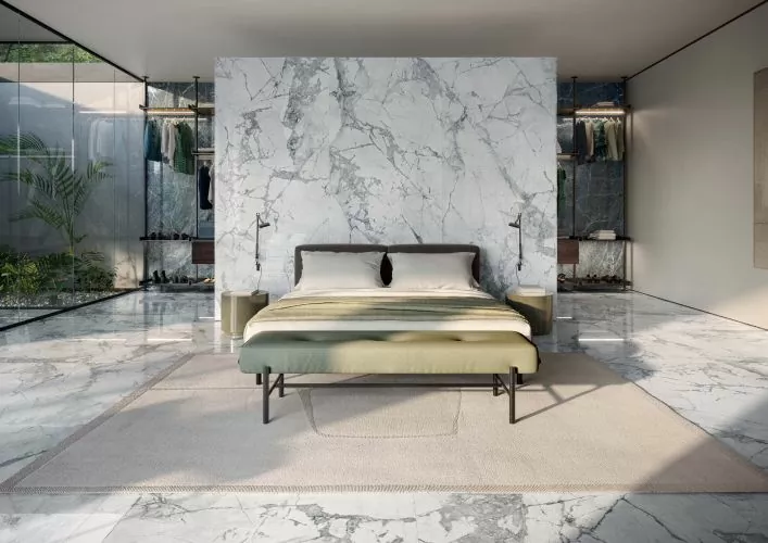 Керамогранит CH02BA Calacatta Green Sq. 60x120