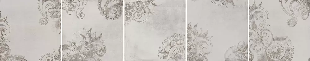 Керамогранит 61312 Kirman Grey (5 soggetti Mix) RT 60x60