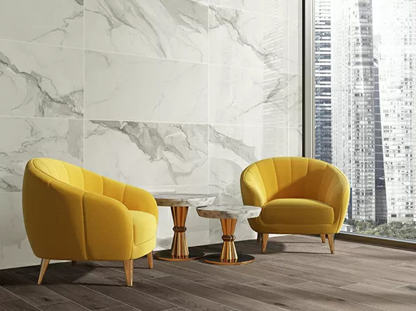 Плитка Rev. Calacatta silver R90 TOP matt 30x90