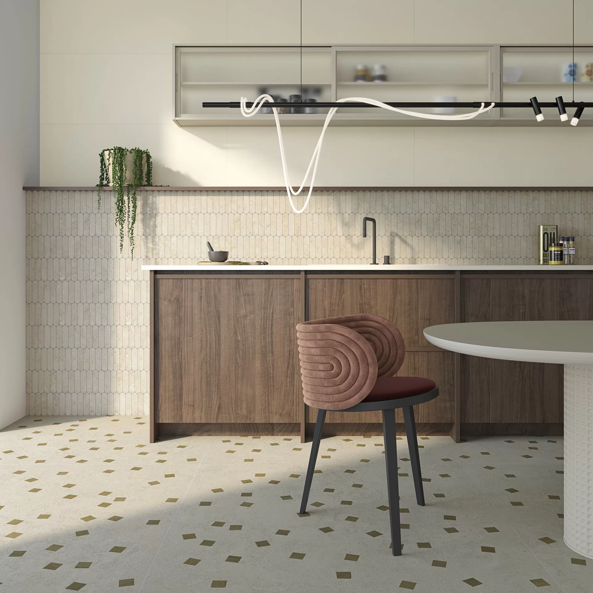 Керамогранит 40UM Camden-R Natural 80x80