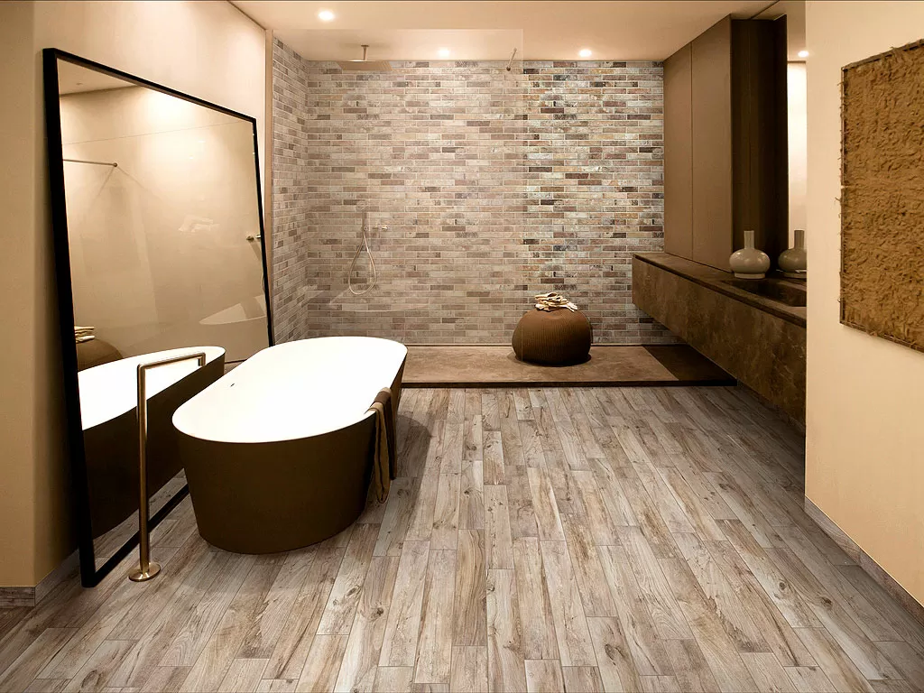 Керамогранит J86347 Living Bianco 7.5x45