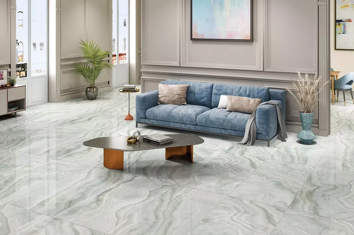 Керамогранит Belfino Blue Glossy 60x120