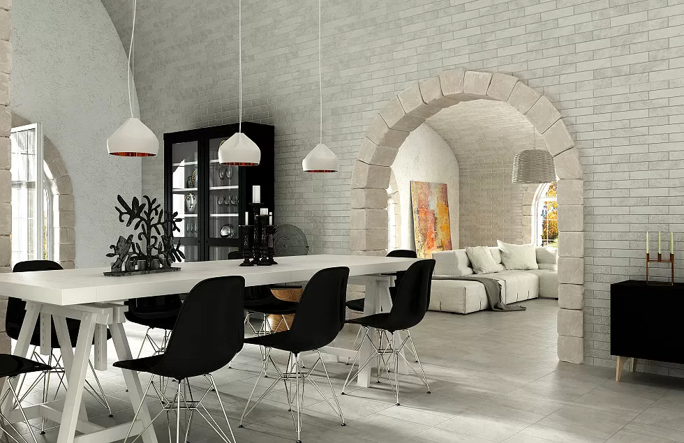 Клинкерная плитка Manhattan Base White 12x24.5