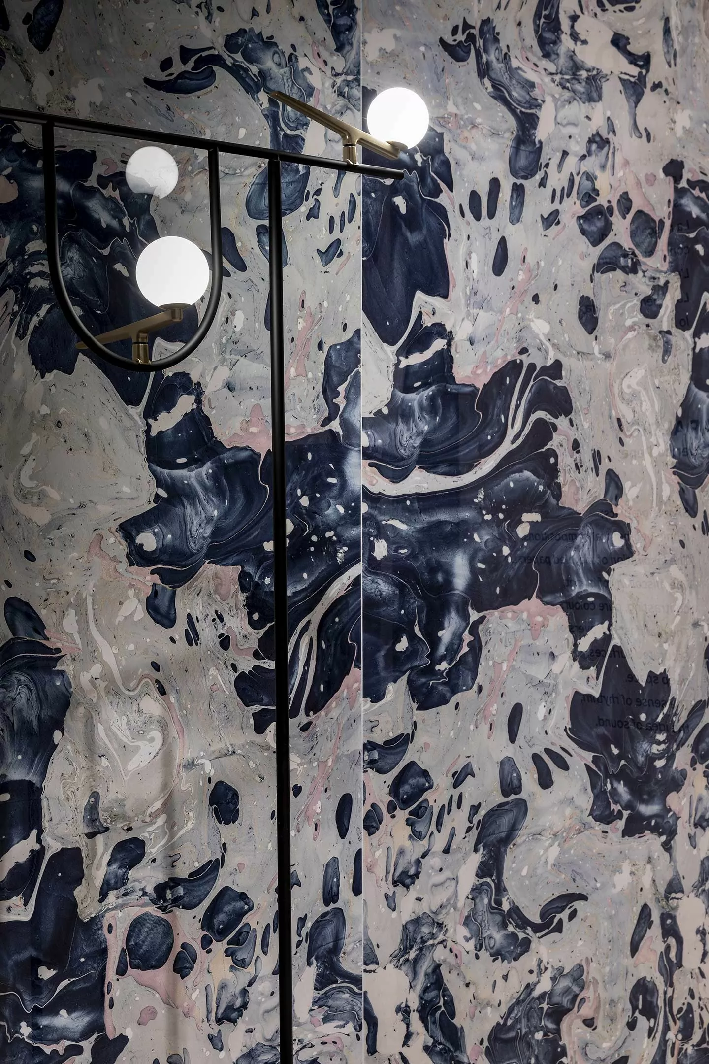 Керамогранит 763510 Araldica Blasone Blu Lucida R 6mm 120x240