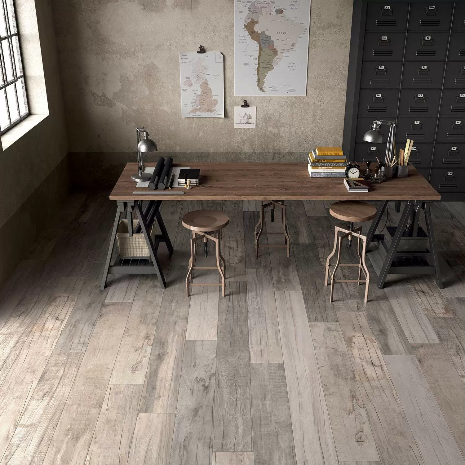 Керамогранит DPR35250 DOLPHIN GREY RETT. 20x120