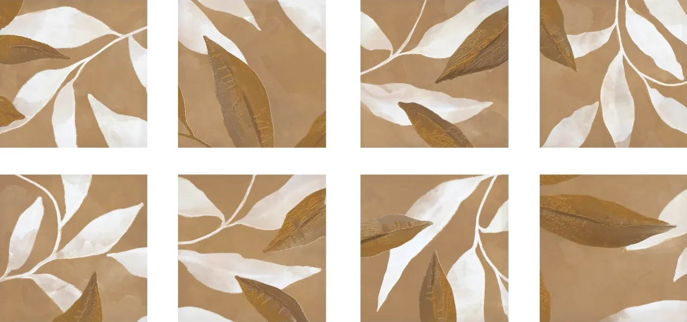 Плитка Leaves Honey 15x15