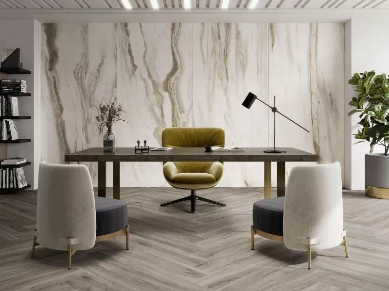 Керамогранит Cr.Nebula Lux Almond 6mm Pol Rett 120x280
