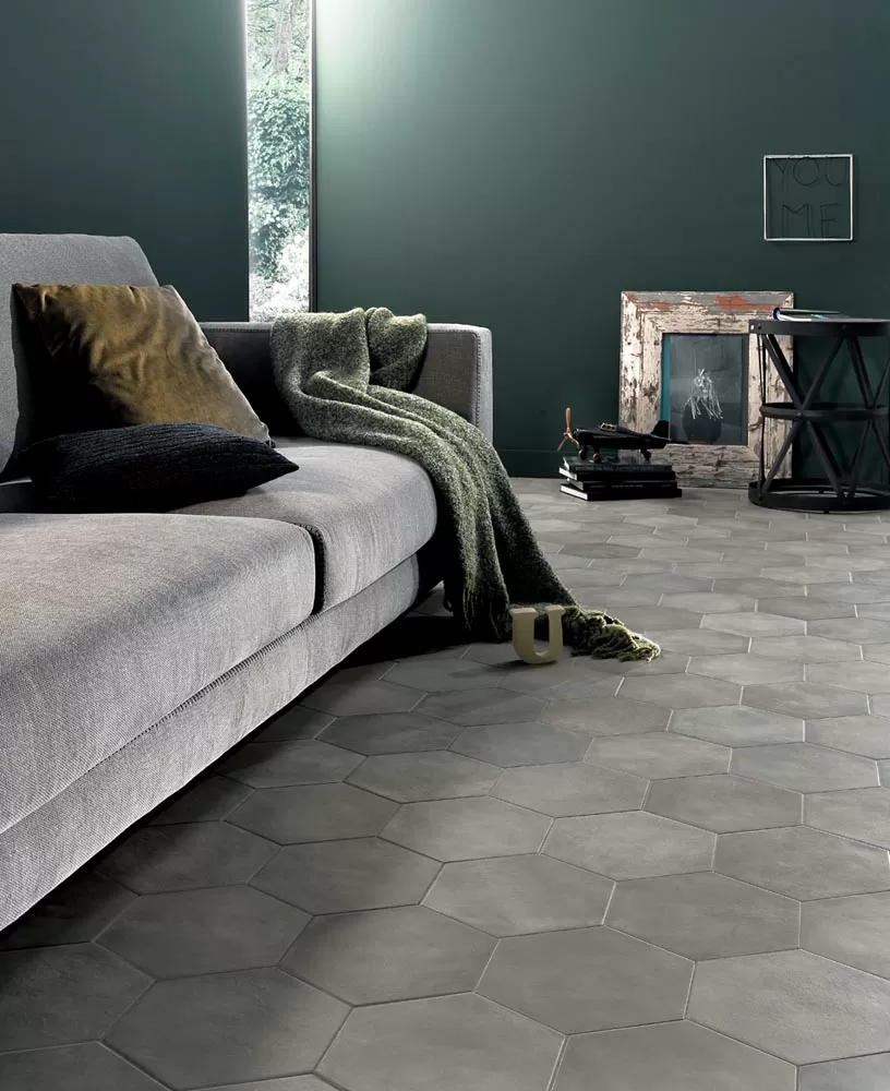 Керамогранит fK6I Firenze Deco Grey 21,6*25 SAT
