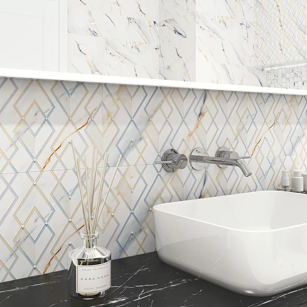 Плитка 509241101 CALACATTA FANTASY STRUTTURA LINEA 24,2x70