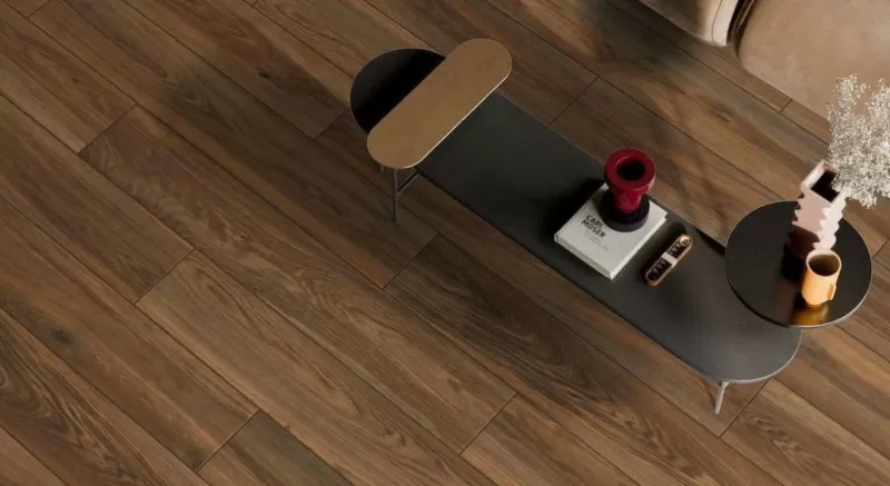 Керамогранит K947906R0001VTE0 Walnut Венге Матовый R10A Ректификат 10мм 20x120