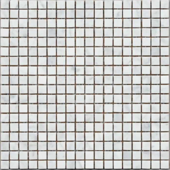 Мозаика DAO-536-15-8 Carrara камень 1.5х1.5 30х30