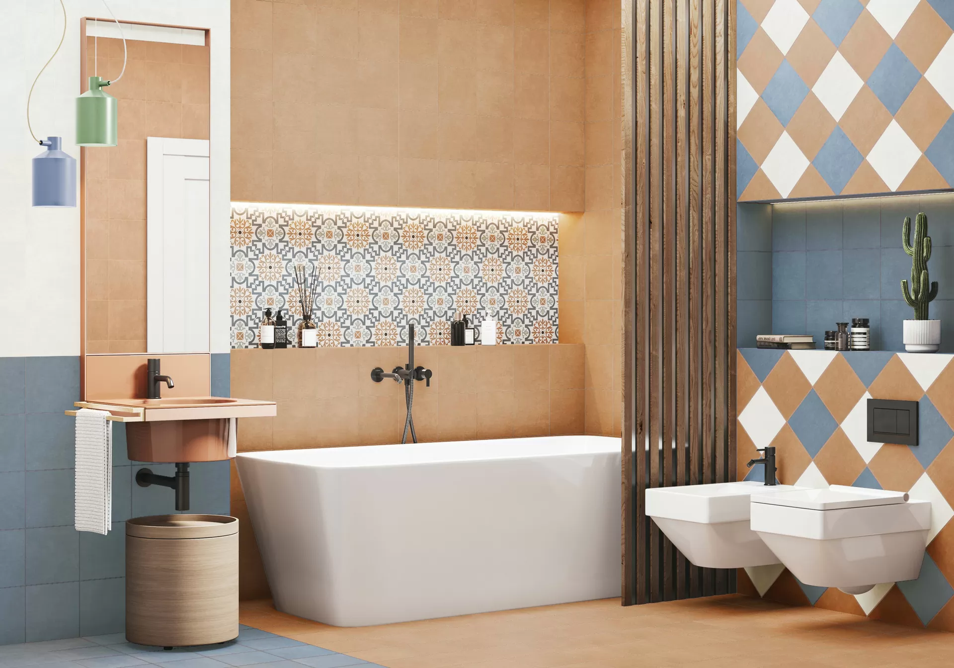 Керамогранит GP2020DMX23 Design Mix 2 матовый 200x200x8