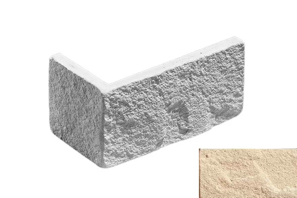 Искусственный камень Угловой элемент Версаль 955 8,8/18x9.9x1,5