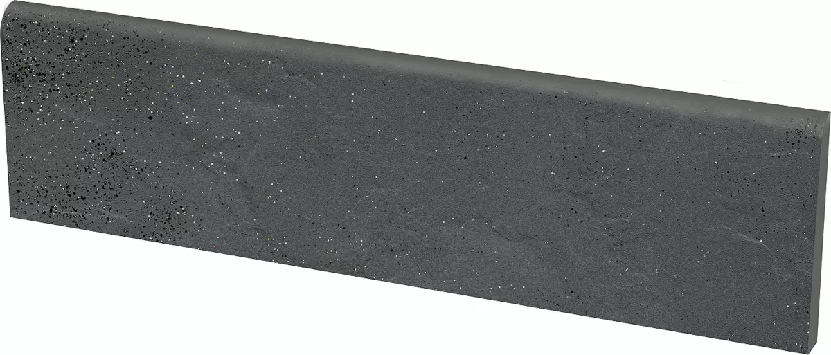 Клинкерная плитка Semir Grafit Цоколь структурный 30х8,1