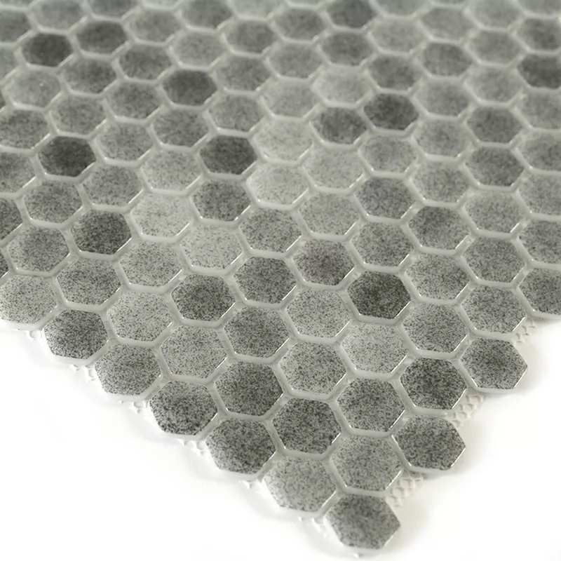 Мозаика STP-GR012-HEX стекло (25) 300х300