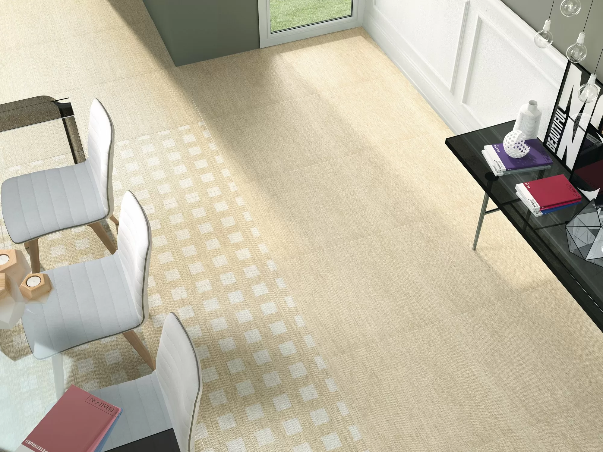Керамогранит A027135 Zocalo Fusta White 15x45