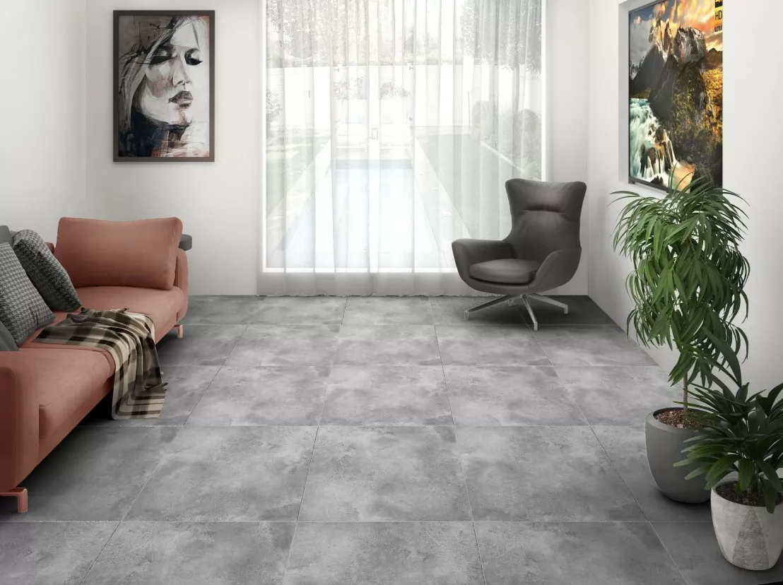Керамогранит 174398 Valentino Dark Grey 60x120