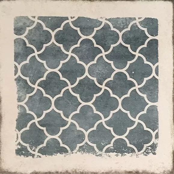Керамогранит TOSCANA MATT BLUE DECO 20X20