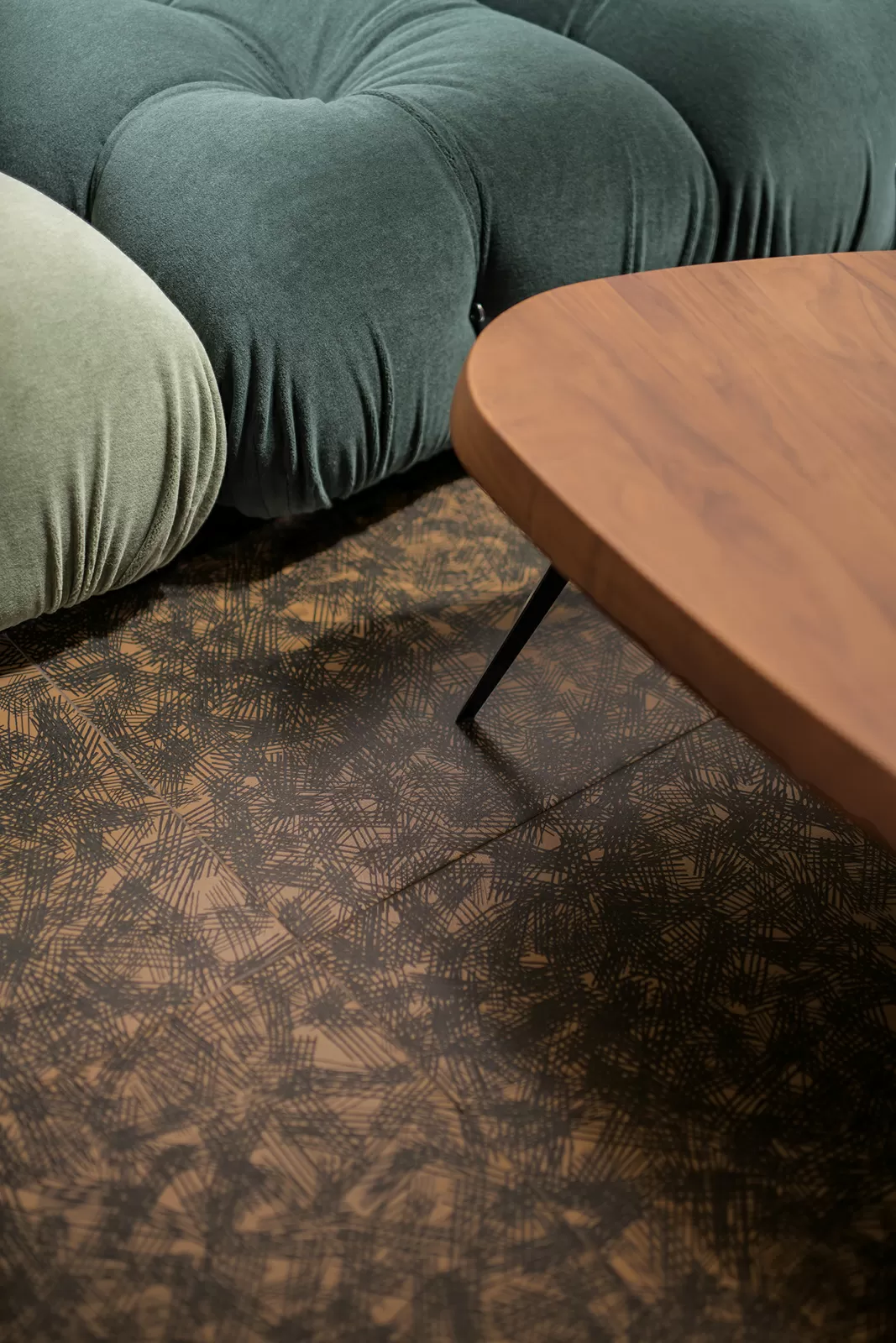 Керамогранит DAK63826 Linka brown-black R10 60x60