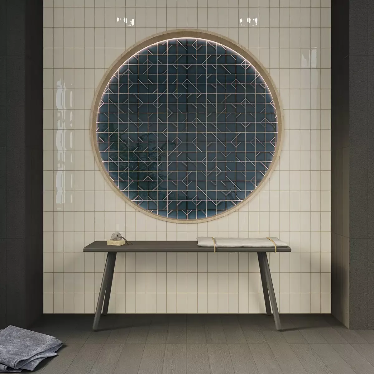 Плитка 134625 Yoko Marine Gloss 6,2x12,5