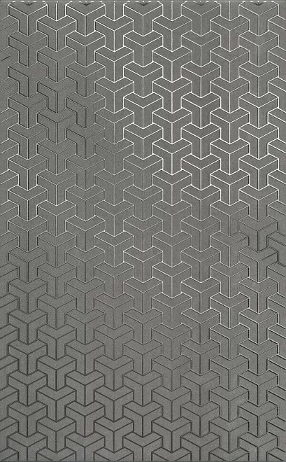 Плитка HGD/C371/6399 Декор Ломбардиа серый темный 25*40
