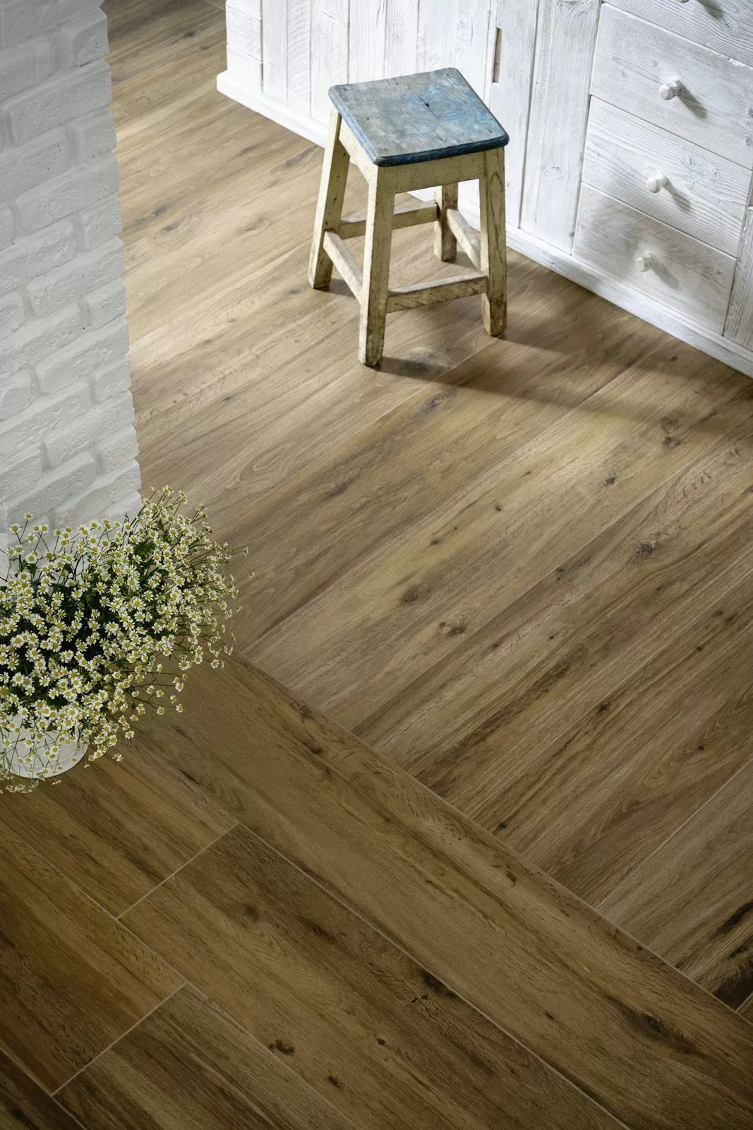 Керамогранит MMJ6 Treverktrend Rovere miele 25x150