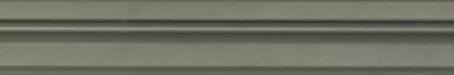 Плитка BLC027R Бордюр Багет Магнолия зеленый матовый обрезной 30х5