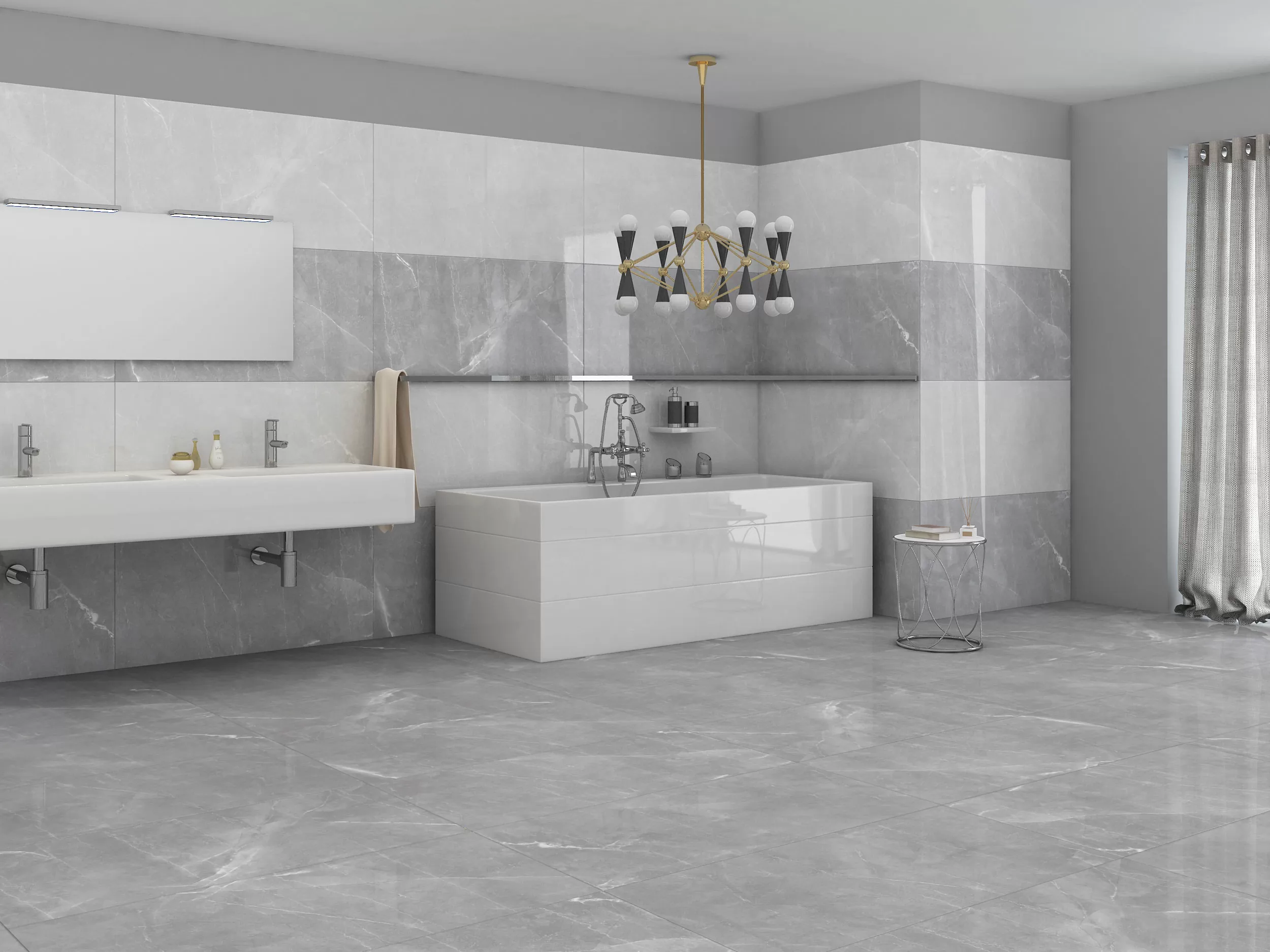 Керамогранит Onyx Herman Gold Glossy 60x120