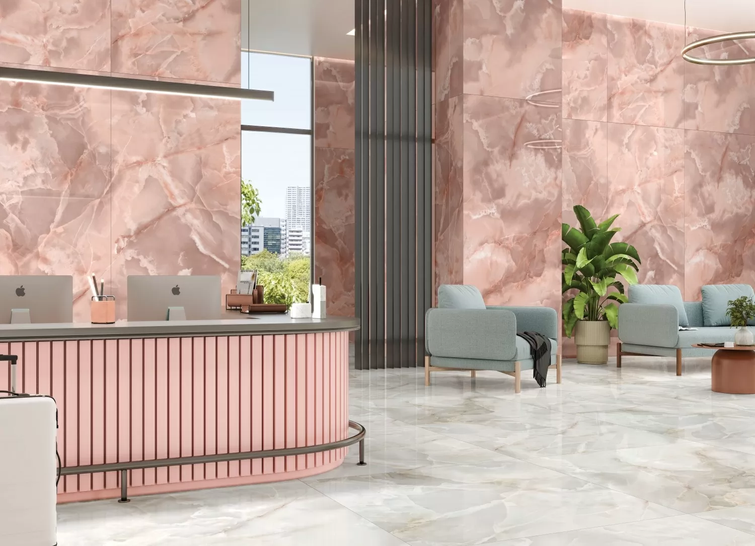 Керамогранит Lumino Pearl Blanco 60х120