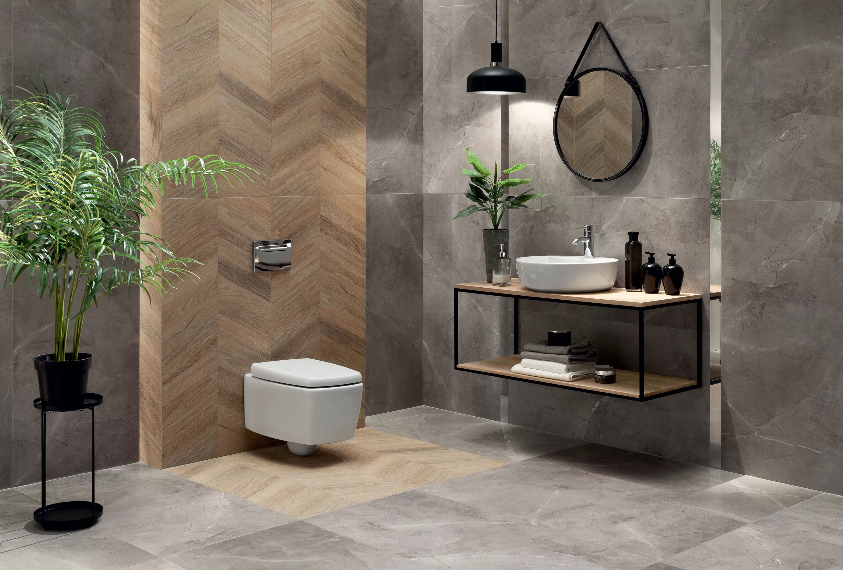 Керамогранит REMOS GREY MAT 120x60