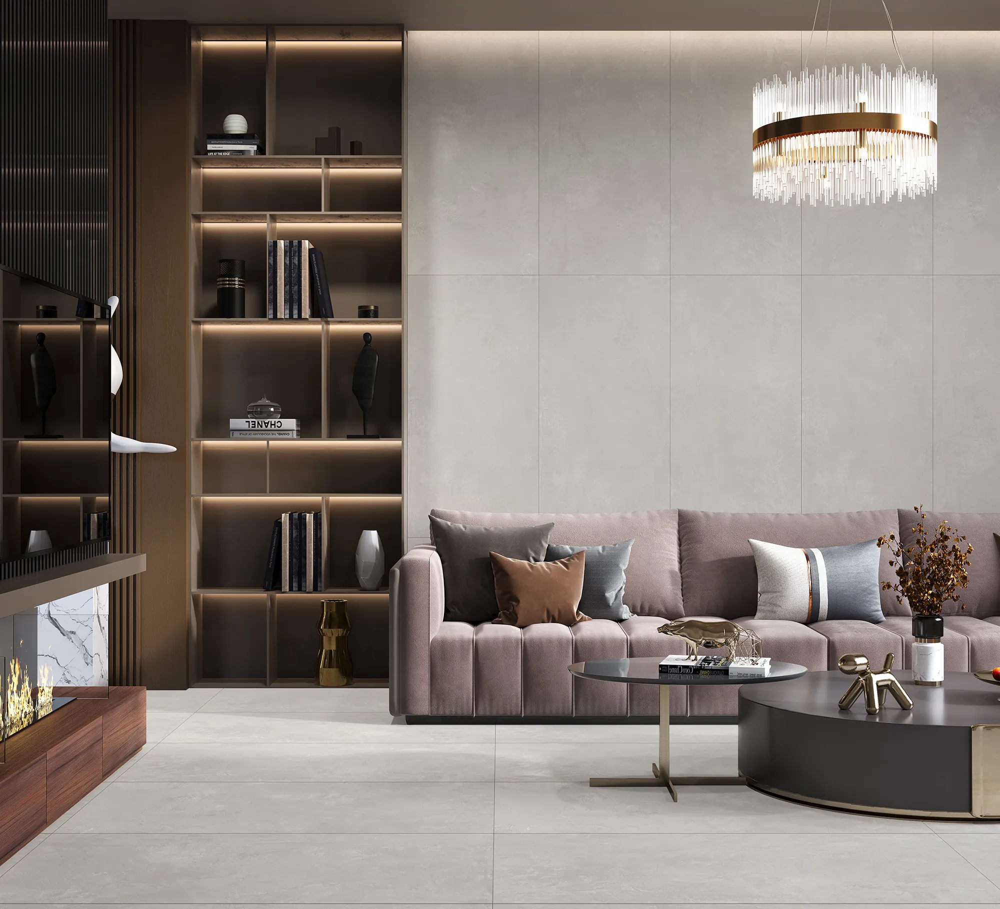 Керамогранит RT7007-A Symphony Gris Matt Rustic 60x120