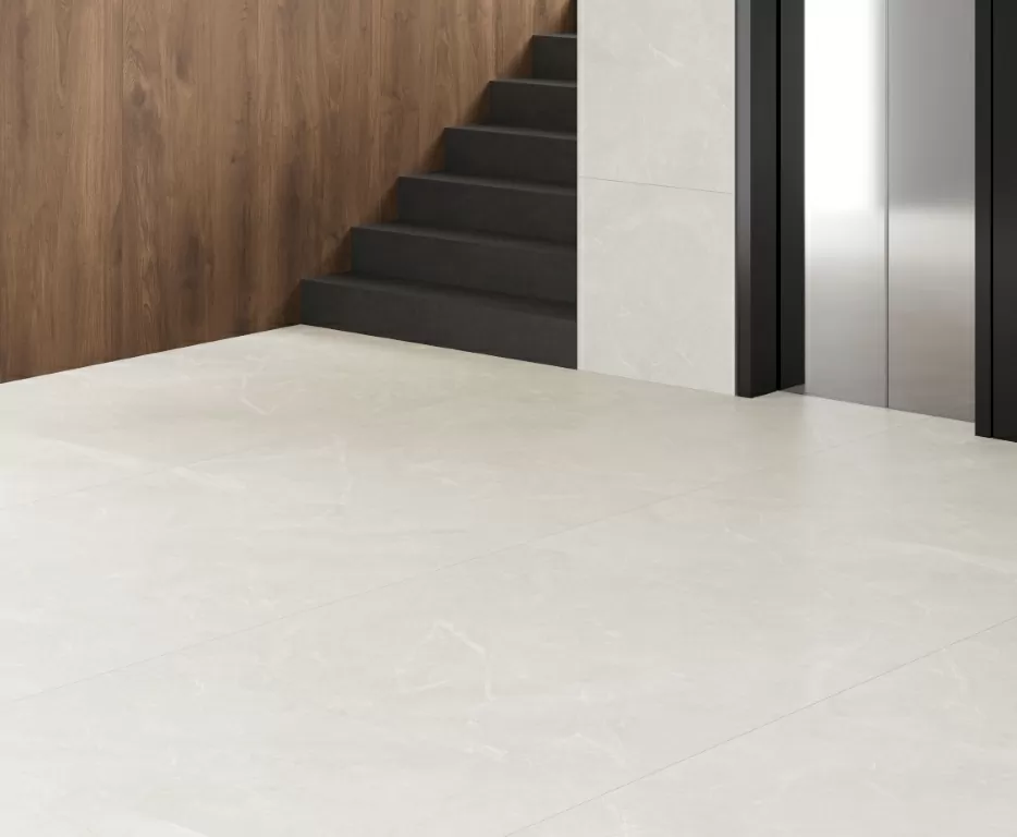Керамогранит Rocky Bianco PRO светло-серый матовый R10GR 60х60