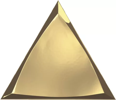 Плитка 218368 Evoke Channel Gold Glossy 15x17