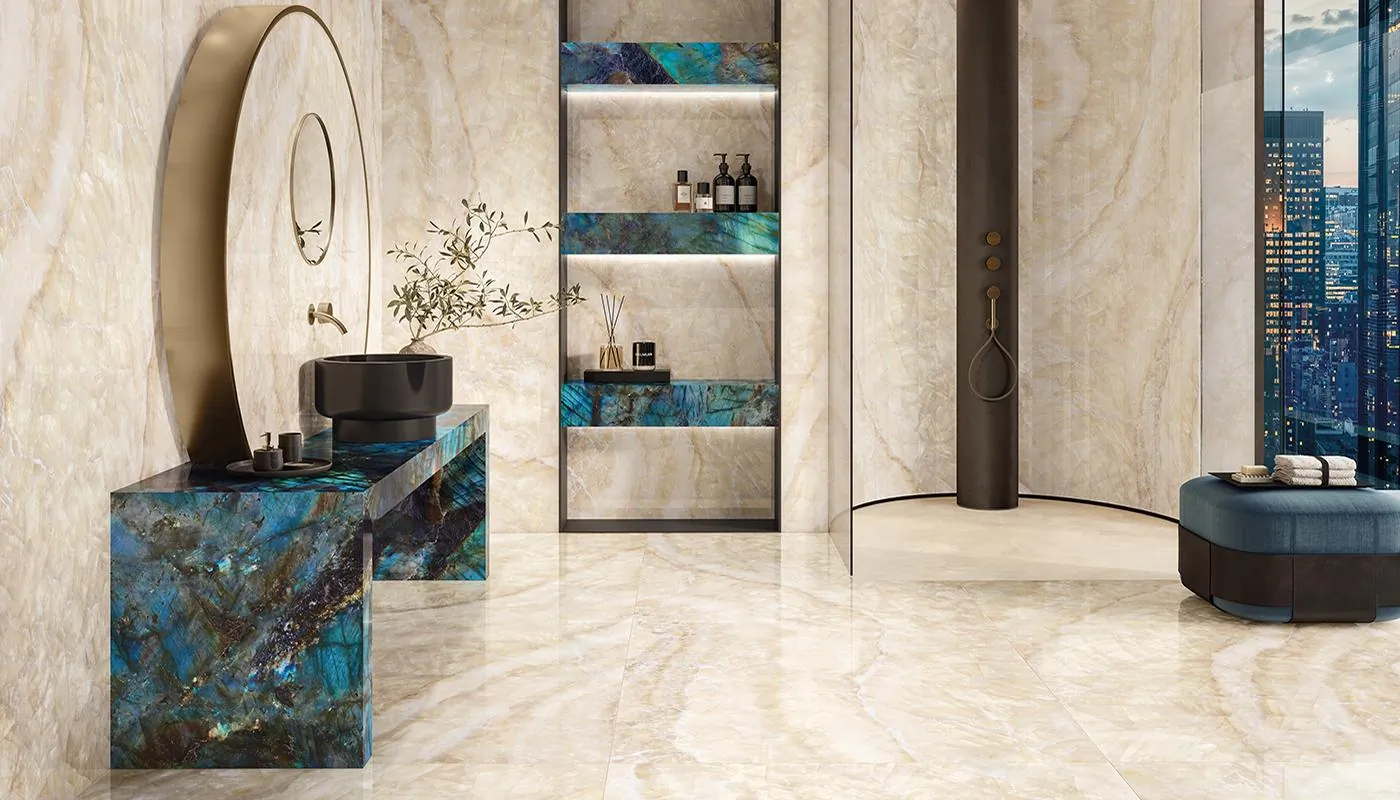 Керамогранит EN88 Golden Ambra Lappato Rett 60x120