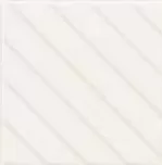 Керамогранит E062 4D Diagonal White 20х20