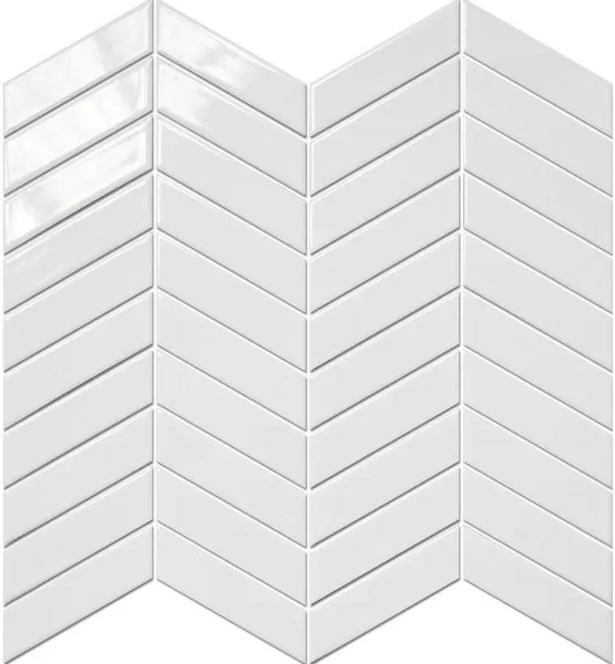 Мозаика P-538 керамика глянцевая (2.3*9.8) 26.1x30
