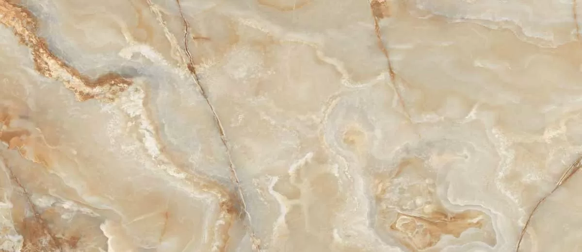 Керамогранит 766030 Onyx&More Magnum Golden Onyx 6mm 120x280