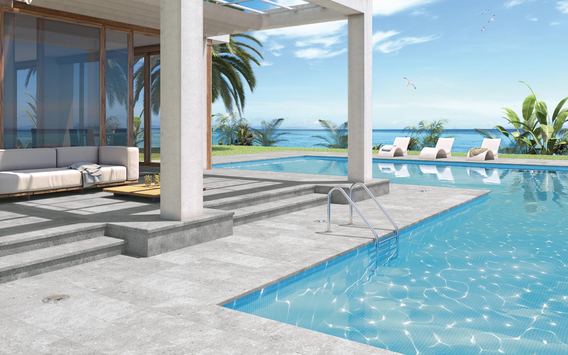 Керамогранит 43AH Calpe Cemento Antideslizante 30x60