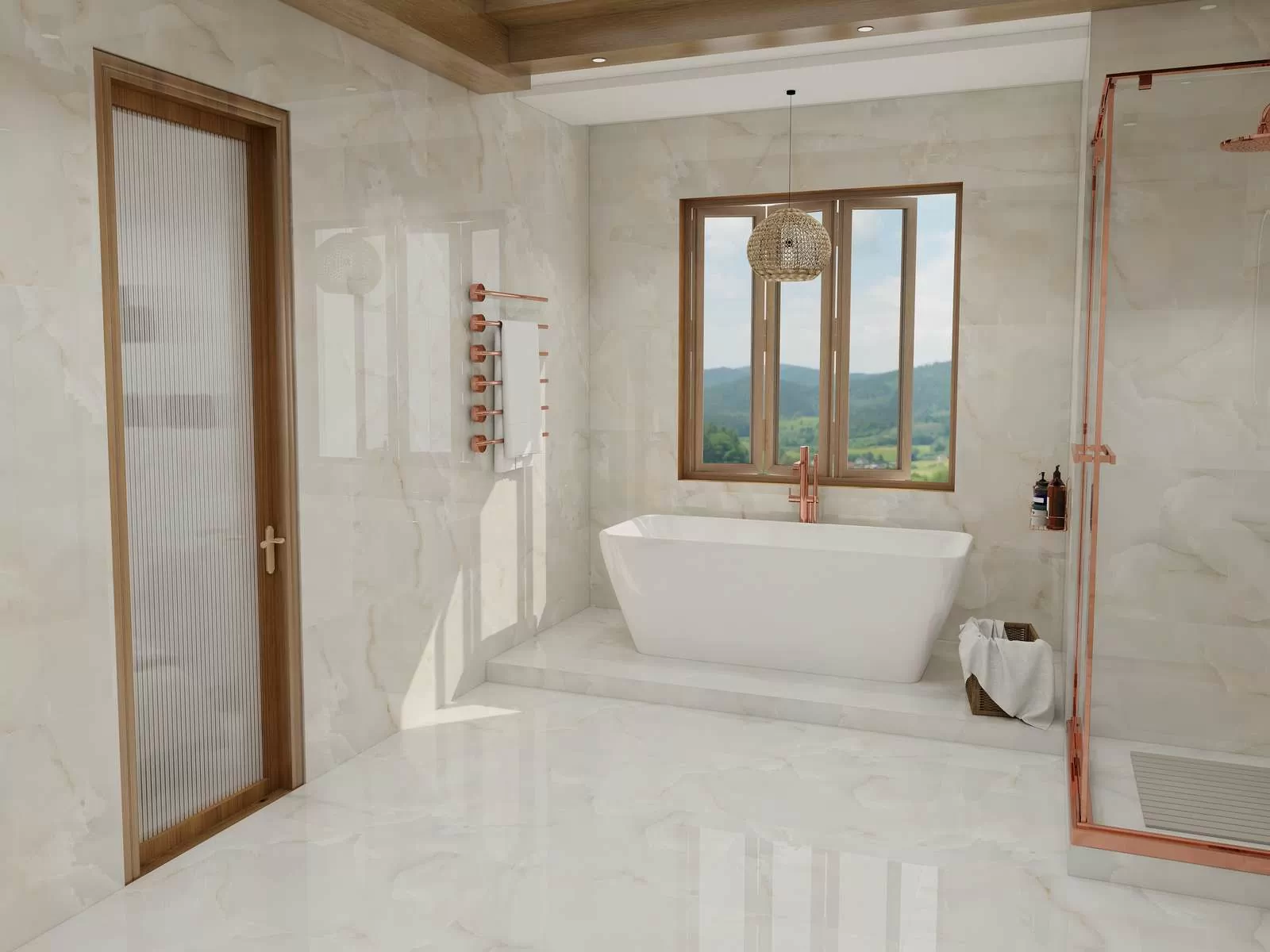 Керамогранит Bruni Onix Blue 60x60