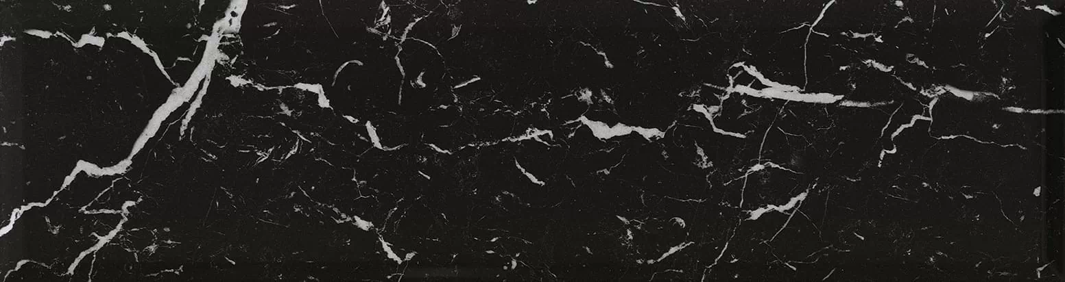 Плитка fQCA Roma Gold Nero Elegante Brillante 15x56